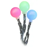 STAR LED-Solarlichterkette Balls 2,7 m mehrfarbig
