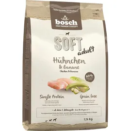 Bosch Tiernahrung HPC Soft Adult Hühnchen & Banane 2,5 kg