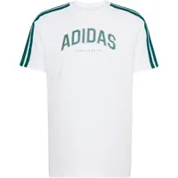 adidas Codes Collegiate Linear Graphic weiß M