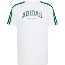 adidas Codes Collegiate Linear Graphic weiß M
