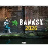 HEEL VERLAG Banksy Kalender 2026 Premium XXL-Posterkalender