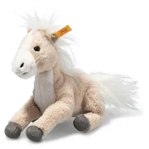 Steiff Soft Cuddly Friends Gola Schlenker-Pferd 18 cm Beige/Weiß