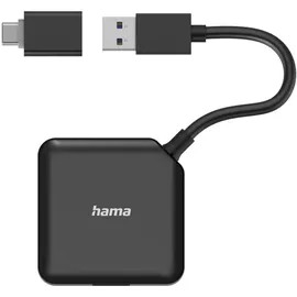 Hama USB-Hub, 4x USB-A 3.0, USB-A 3.0 [Stecker] (00200116)