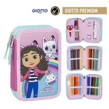 Cerdá Gabby's Dollhouse Rainbow gefülltes Federmäppchen Polyester Mehrfarbig