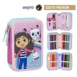 Cerdá Gabby's Dollhouse Rainbow gefülltes Federmäppchen Polyester Mehrfarbig