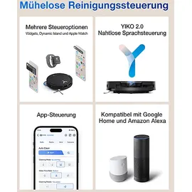 Ecovacs DEEBOT T50 Omni Gen2 Schwarz