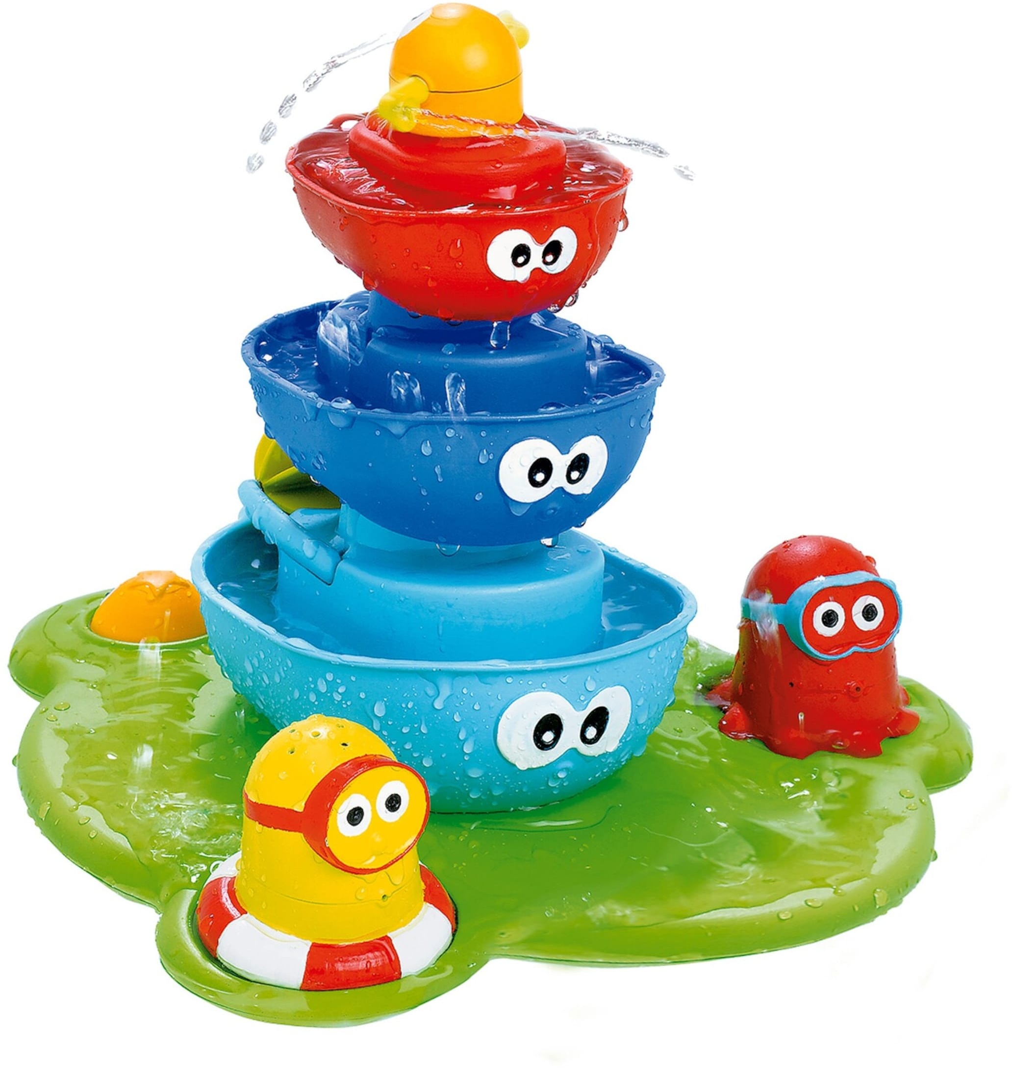 Yookidoo Wasserspiel Springbrunnen, mehrfarbig