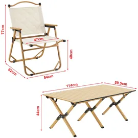 casa.pro Botrugno Set 5-tlg. Beige