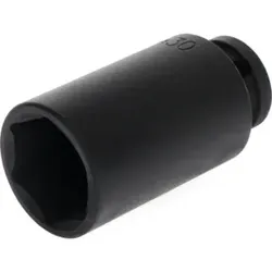 Gedore red Schlagschraubereinsatz, Nuss, 1/2" 12,5 mm Antrieb, 6-kant, SW 30 mm, lang, maschinenbetätigt, Auto/KFZ, R63003015