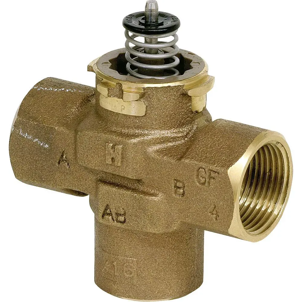 3-Wege-Umschaltventil Honeywell VCZMP6000, DN 25 (1'') IG mit Kvs 7,7 ohne Stellantrieb