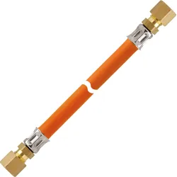 GOK Schlauchleitung korrosionsbeständig Marine Gas PS10bar G1/4LH UEM x RVS8 x 6...