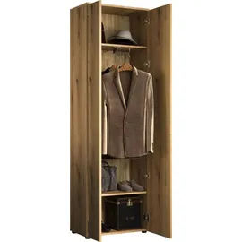 trendteam Garderobenschrank Amrum 60x36x196 cm braun