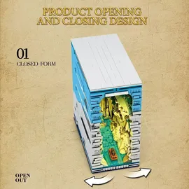 reobrix 66039 Buch der Könige 2.977 Teile mit Beleuchtung Herr der Ringe Book of Kings Klemmbausteine Bausteine