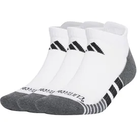 adidas CLIMACOOL Cushioned Low Funktionssocken 3er Pack Weiß/Schwarz 46-48