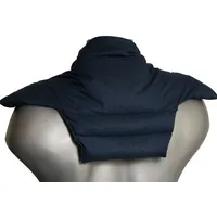Nackenkissen Komfort - dunkelblau - Rapssamenkissen - Wärmekissen & Kältekissen - 5-Kammer Rücken Schulter Nacken
