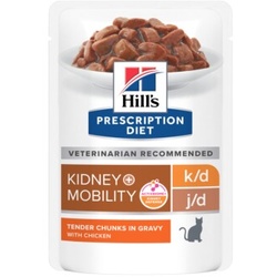 Hill's Prescription Diet k/d + Mobility Feline mit Huhn 48x85 g