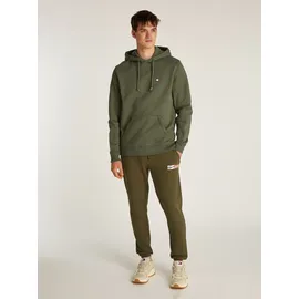 Tommy Jeans Hoodie »TJM REG BADGE HOODIE EXT«, Mit Rundhalsausschnitt TOMMY JEANS Fatigue Green