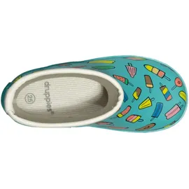 druppies Summer Gummistiefel Blau 21
