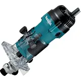 Makita 3711 Kantenfräse mit Tiefenanschlag/Parallelanschlag/Längsanschlag