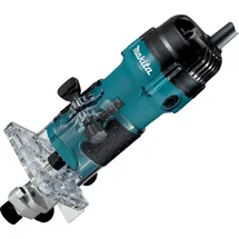 Makita 3711 Kantenfräse mit Tiefenanschlag/Parallelanschlag/Längsanschlag