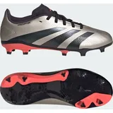 Adidas Predator League Kids FG Platinum Metallic / Aurora Black / Turbo 31