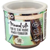 Zao Teint FoundationRefill Mineral Silk Powder Foundation 500 Mattifying Invisible 15 g