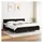 vidaXL Boxspringbett 200 x 200 cm Schwarz