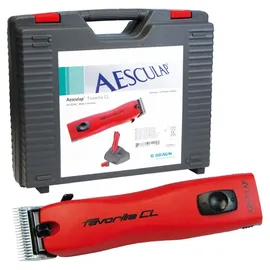 Kerbl Favorita CL Akku Schermaschine rot/schwarz