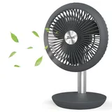 Zilan ZLN-4000 Tischventilator 15 cm Grau
