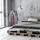 Relaxdays Herrendiener mit Ablage 112 x 46 x 32 cm Weiß