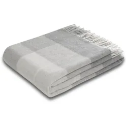 Biederlack Plaid »Britta«, im Karo-Look, Kuscheldecke Biederlack Quito grey B/L: 130 cm x 170 cm