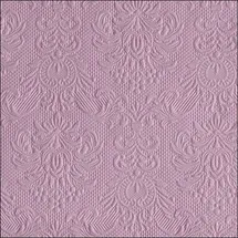 Ambiente Home Ambiente Servietten Lunch - Party 33x33cm Elegance Pale Lilac geprägt / embossed