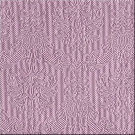 Ambiente Home Ambiente Servietten Lunch - Party 33x33cm Elegance Pale Lilac geprägt / embossed