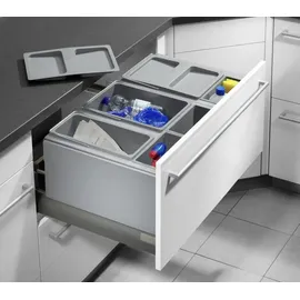 HAILO Abfallsystem AS XXL 800 12 l Grau