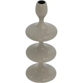 Mirrors and More Kerzenhalter Laureen Metall Grau