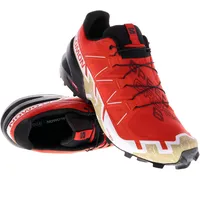 Salomon Speedcross 6 Herren Traillaufschuhe-Rot-9,5