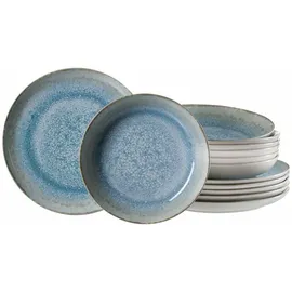 Ritzenhoff & Breker Oslo Tafelservice 12-tlg. blau-grau