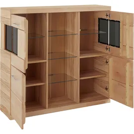 OTTO home Ribe 125 x 115 x 35 cm Beige / Braun