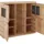 OTTO home Ribe 125 x 115 x 35 cm Beige / Braun