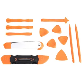 13-in-1 Professionelles Handy-Reparatur-Werkzeug-Set mit Rollöffnung, Metallwerkzeug für Smartphones, Spielautomaten, Tablet-Computer