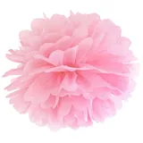 Partydeco Pompom rosa 35 cm