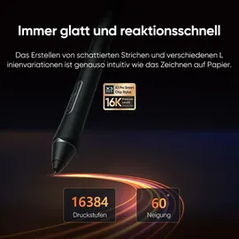 xppen Artist Pro 22 (Gen 2), 22 QHD 16384 Stufen USB Bluetooth