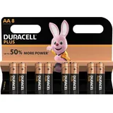 Duracell Plus Power LR6 AA 8 St.