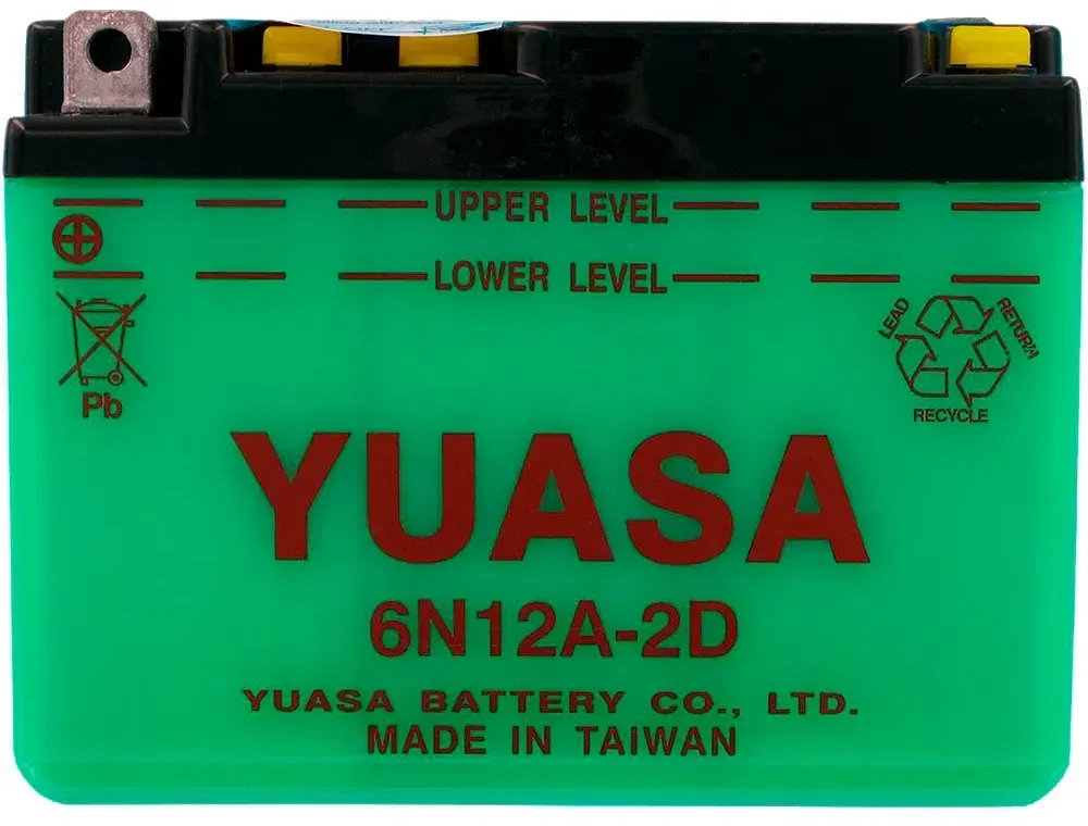 Yuasa Honda Ca 175 K 68-71/cb 125 B 76-77/cb 125 K 72-75 Batterie - Black - One Size