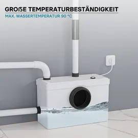 Wiltec 3/1 Kleinhebeanlage Abwasserhebeanlage