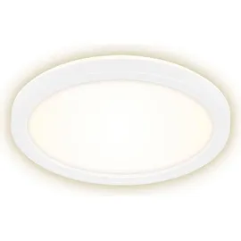 Briloner Slim LED Deckenleuchte 12W rund weiß