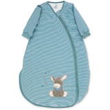 STERNTALER Babyschlafsack Emmi (1 tlg), mit 2 Wege Reißverschluß, wattiert, 3,00 TOG blau 70 cm