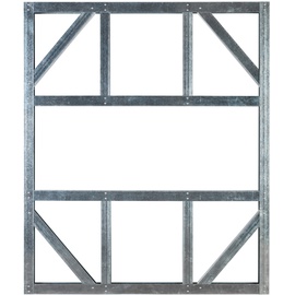 Globel Fundamentbodenrahmen 8 x 4 zu Gerätehaus Skillion 84