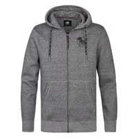 Petrol Industries Sweatjacke in Grau | L