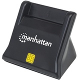 Manhattan USB Smart/SIM Card Reader mit Standfuß